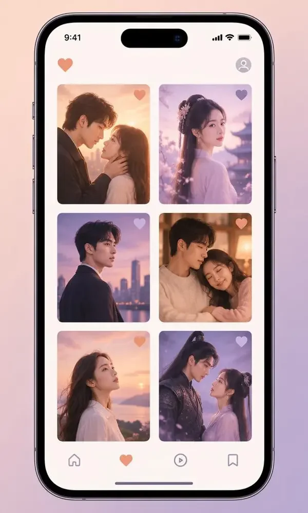 在线短剧AIAPP - 收藏追更 在线短剧AIAPP 收藏追更界面展示